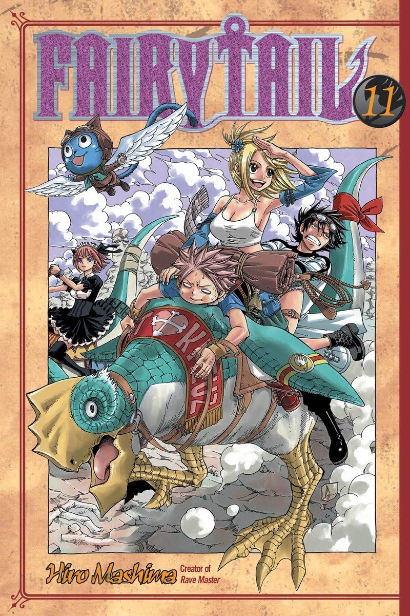 Cover image of the Manga Fairy Tail 11