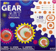 Alex Toys - Gear Art Original - Supplies for Kids 9-12 - Designer Kit Drawing Supplies - Includes Spinner Gears, Gear Holders, and Gel Pens for Geometric Art and Shape Drawing - 1 Box, 45 Pieces