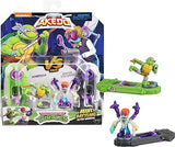 Legends of Akedo - Teenage Mutant Ninja Turtles - Mini Battling Warriors Versus Pack Donatello Vs Baxter Stockman