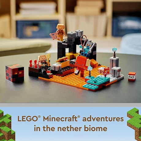 LEGO Minecraft The Nether Bastion Set, #21185