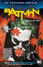 Cover image of Batman Vol. 4: The War of Jokes and Riddles (Rebirth)