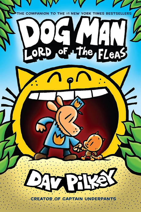 Cover image of the Manga Dog-Man-Lord-of-the-Fleas-A-Graphic-Novel-Dog-Man-5