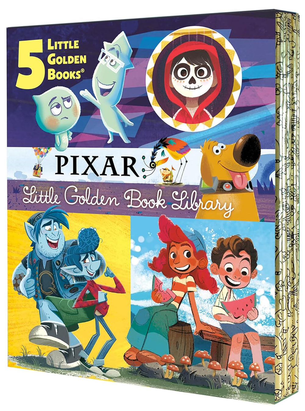 Hom Picar Pixar Little Golden Book Library (Hardcover) – Funzone