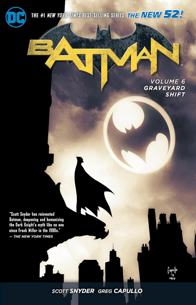 Cover image of Batman Vol. 6: Graveyard Shift (The New 52)