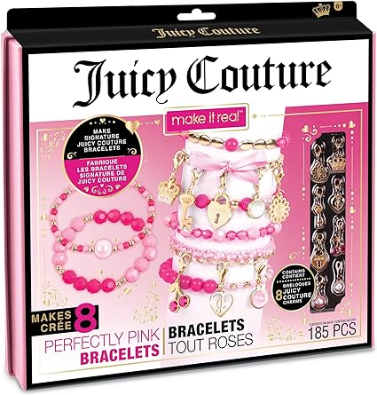 Make It Real Juicy Couture Perfectly Pink Bracelets
