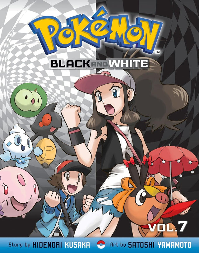 Cover image of the Manga Pokémon-Black-and-White-Vol-7