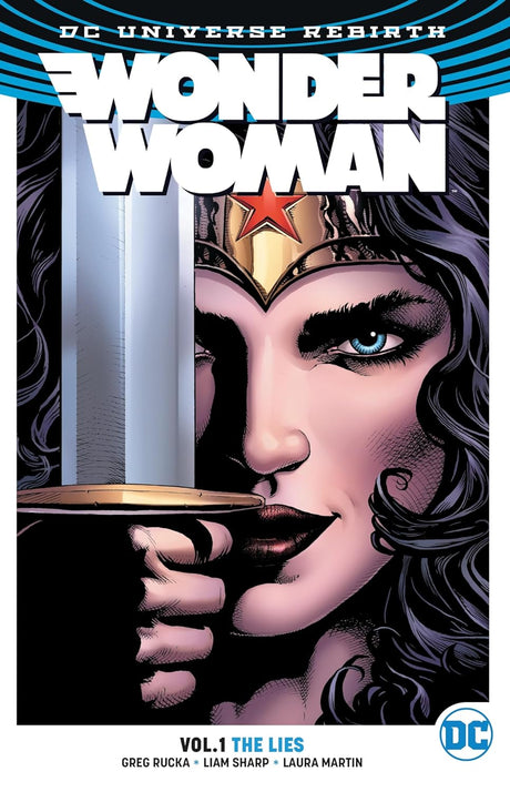 Cover image of Wonder Woman Vol. 1 The Lies (Rebirth)