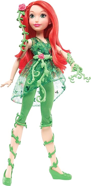 DC Super Hero Girls Poison Ivy 12" Action Doll, Multicolor, Model:DLT67