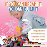 Strictly Briks Toy Large Building Blocks for Kids and Toddlers, Big Bricks Set for Ages 3 and Up, 100% Compatible with All Major Brands, Blue, Green Red and Yellow, 84 Pieces