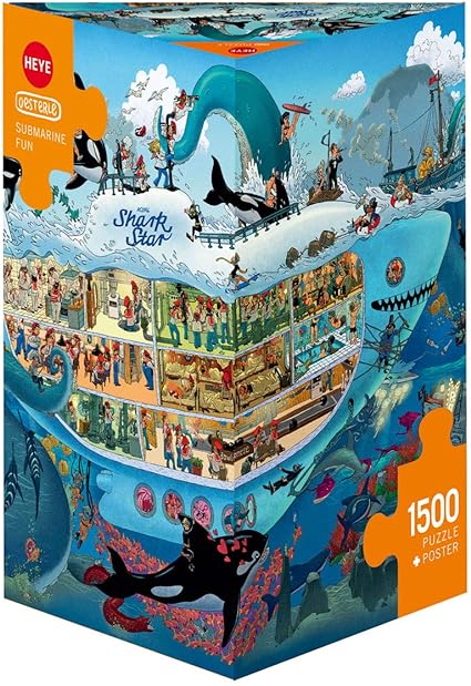 Heye  Puzzles 1500 Submarine Fun