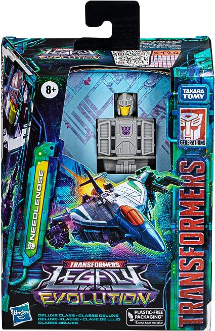 Transformers Toys Legacy Evolution Deluxe Needlenose Toy with 2 Targetmaster Toys