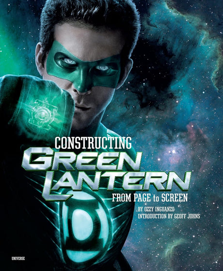 Cover image of Constructing Green Lantern: From Page to Screen (Hardcover)