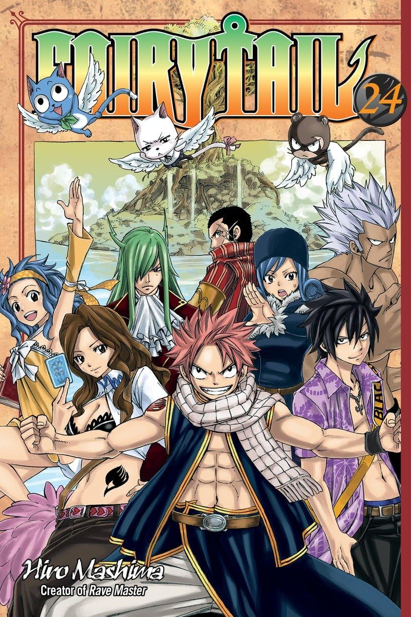 Cover image of the Manga Fairy Tail 24