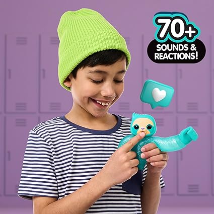 Little Live Pets Chameleon - Interactive Color-Changing Light-Up Toy with  30+ Sounds & Emotions, Repeats Back, Beat Detection (Ages 5+)