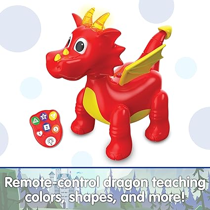 The Learning Journey Play & Learn - Infrared Remote Control Dancing Dragon - Remote Control Dragon - Toddler Toys for Children Ages 2+ Years - Award Winning Toys