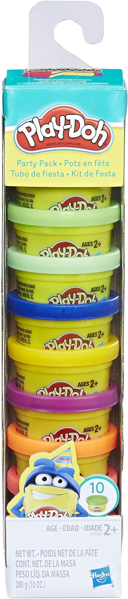 Play-Doh Party Pack 10 1oz Cans of Assorted (Price Per Piece) Color - product image