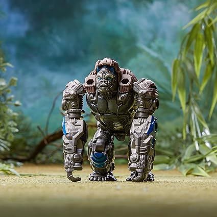 Transformers: Rise of The Beasts Movie, Beast Alliance, Beast Combiners 2-Pack Optimus Primal & Skullcruncher Toys, Ages 6 and Up, 5-inch