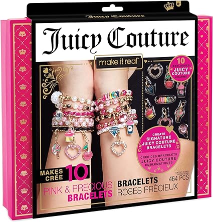 Make It Real Juicy Couture Pink & Precious Bracelets