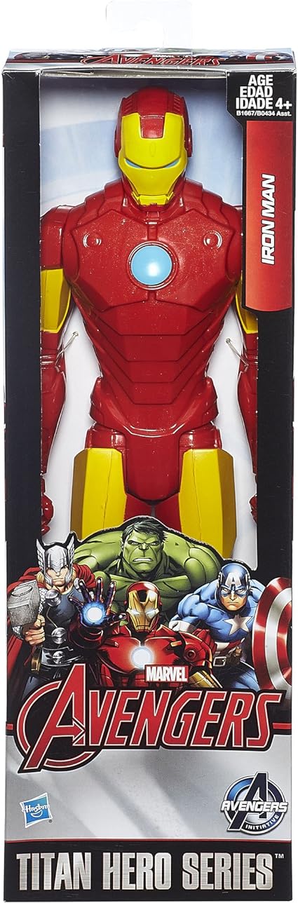 Avengers Marvel Titan Hero Series Iron Man 12-Inch Figure