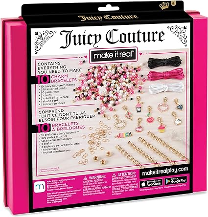 Make It Real Juicy Couture Pink & Precious Bracelets