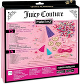 Make It Real - Juicy Couture Trendy Tassels Bracelet Making Kit - Kids Jewelry Making Kit - DIY Beads & Charm Bracelet Making Kit for Girls - Friendship Bracelets with Beads for Girls 8-10-12-14