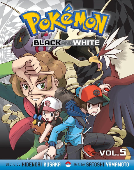 Cover image of the Manga Pokémon-Black-and-White-Vol-5