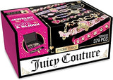 Make It Real - Juicy Couture Glamour Box Jewelry Set - Jewelry Box & Charm Bracelet Making Kit for Girls & Teens - Friendship Bracelet Kit with Beads, Chains, Charms & Jewelry Storage Box - Ages 8+