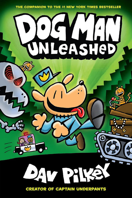 Cover image of the Manga Dog-Man-Unleashed-A-Graphic-Novel-Dog-Man-2