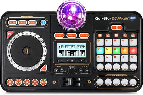 VTech KidiStar DJ Mixer Black