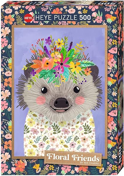 Heye Floral Friends 500 Teile Puzzle