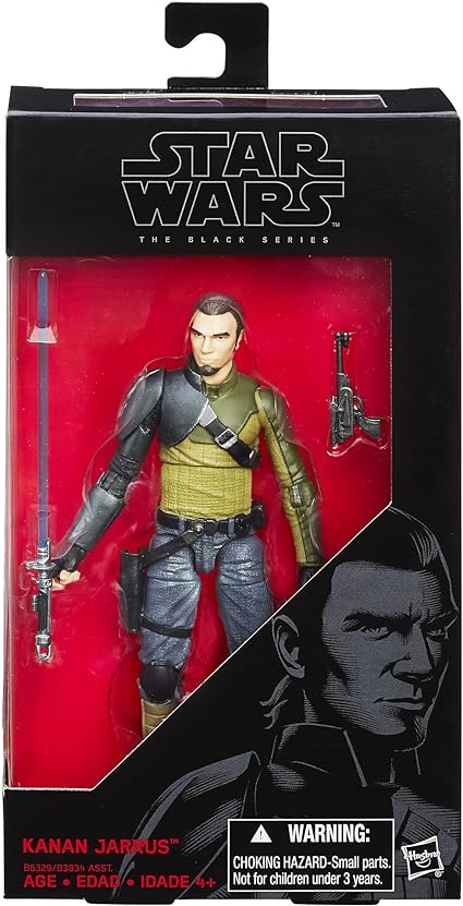 Star Wars Rebels Black Series Kanan Jarrus Action Figure