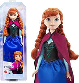 Mattel Disney Frozen Anna Fashion Doll & Accessory, Signature Look, Toy Inspired by the Movie Disney Frozen Small