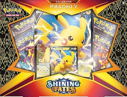 Pokemon TCG: Shining Fates Collection Pikachu V Box