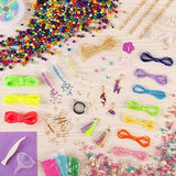 Make it Real - Mega Jewelry Studio - DIY Bead Necklace and Bracelet Making Kit for Tween Girls - Arts and Crafts Kit with Beads and Charms for Unique Jewelry Making - Includes Case