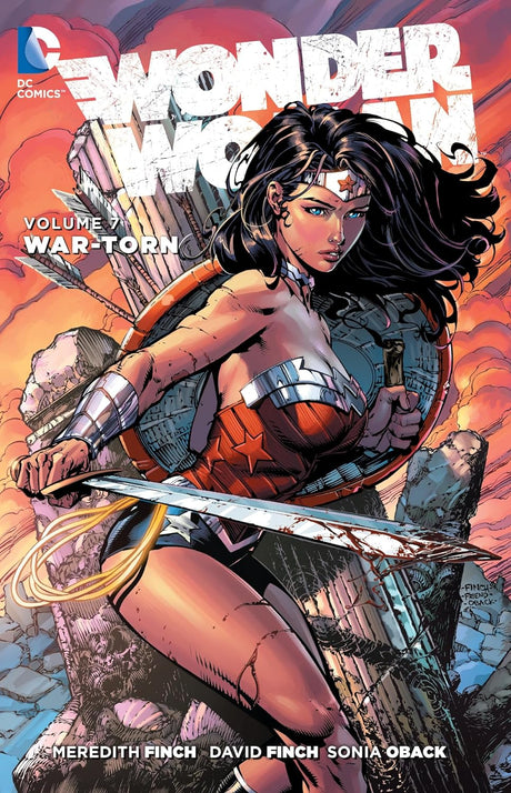 Cover image of Wonder Woman Vol. 7: War-Torn