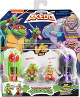 Legends of Akedo - Teenage Mutant Ninja Turtles - Mini Battling Warriors Versus Pack Raphael Vs Krang