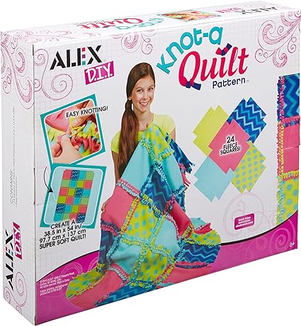 Alex DIY Knot-A-Quilt Pattern kit