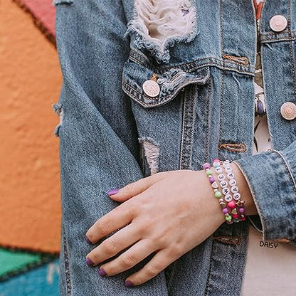 Make It Real: Sweet Treats DIY Bracelet Kit - Create 7 Charm Bracelets, 280  Pieces Included, Make Dessert Themed Eye-Catching Bracelets, DIY All-In-One  Kit, Tweens & Girls, Arts & Crafts, Kids Ages