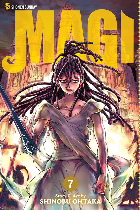 Cover image of Magi: The Labyrinth of Magic, Vol. 7