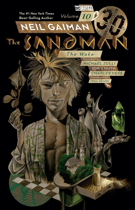 Cover image of the Manga Sandman-Vol-10-The-Wake-30th-Anniversary-Edition