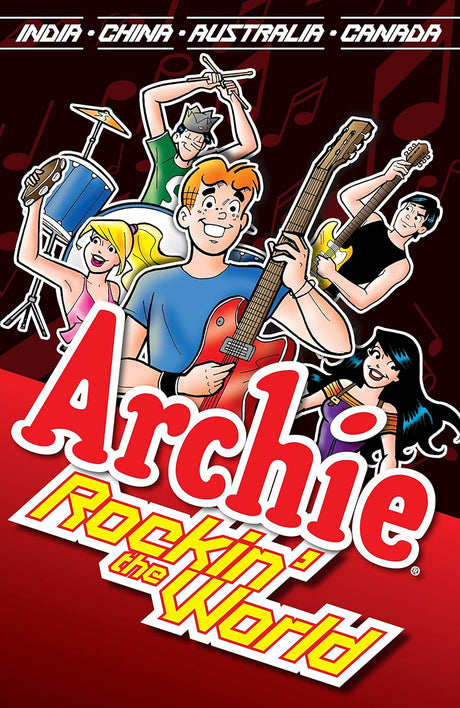 Cover image of Archie: Rockin' the World (Archie & Friends All-Stars)