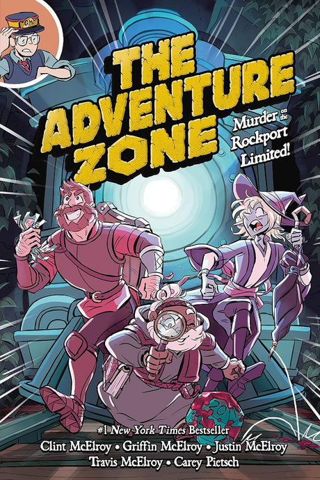 Cover image of The Adventure Zone, Vol. 2: Murder on the Rockport Limited!