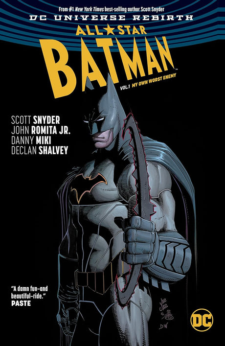 Cover image of All-Star Batman (2016-2017) Vol. 1: My Own Worst Enemy