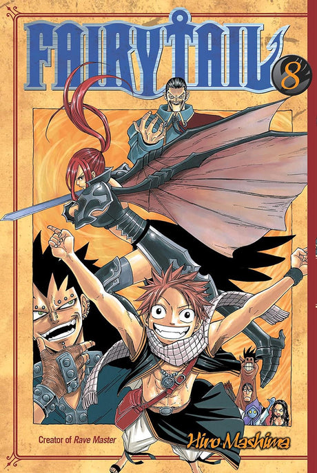 Cover image of the Manga Fairy Tail 8
