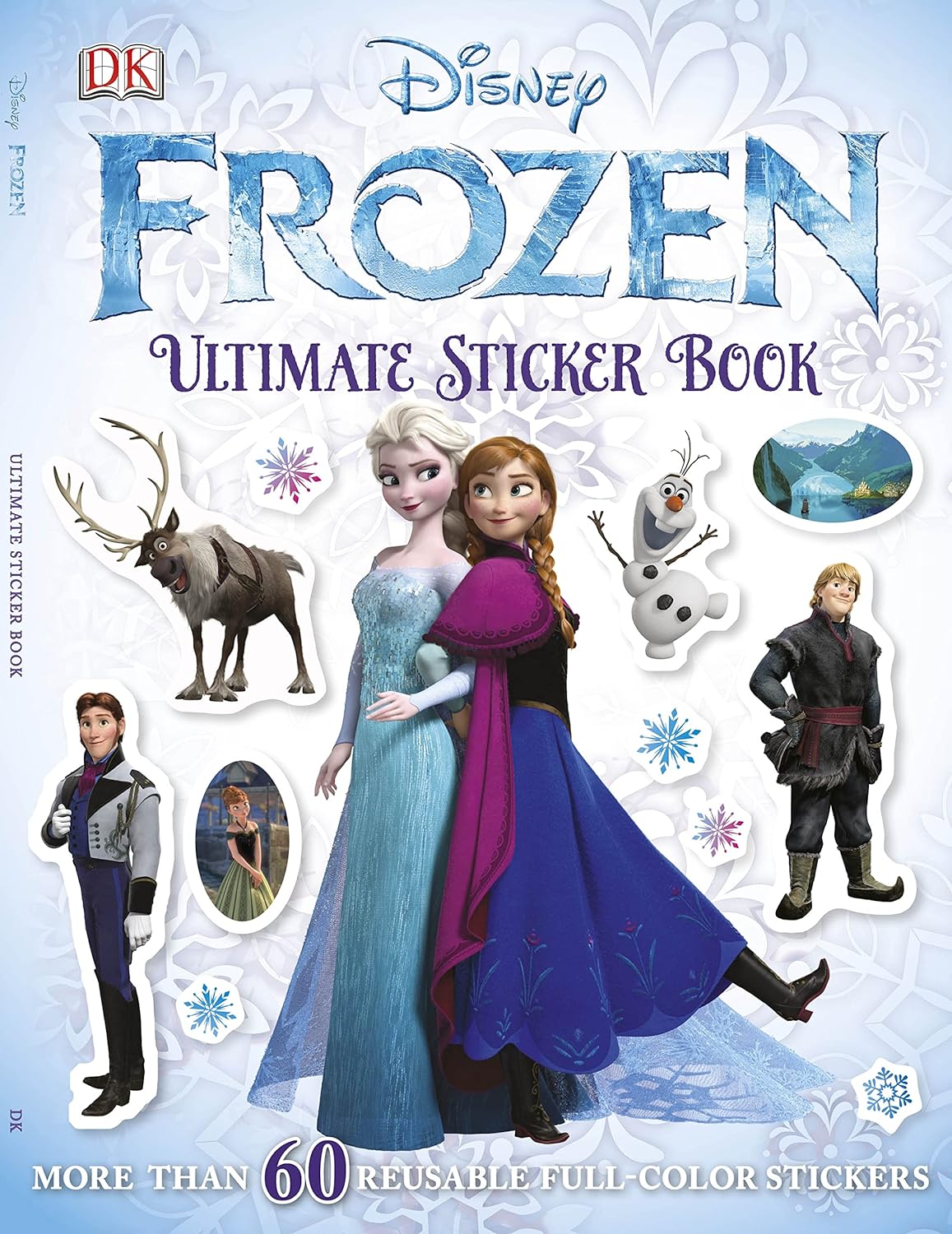 Cover image of Ultimate Sticker Book: Frozen: More Than 60 Reusable Full-Color Stickers