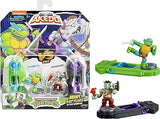 Legends of Akedo - Teenage Mutant Ninja Turtles -  Mini Battling Warriors Versus Pack Leonardo Vs Rocksteady