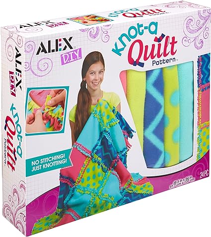 Alex DIY Knot-A-Quilt Pattern kit