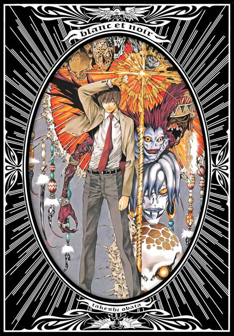 Cover image of blanc et noir: Takeshi Obata Illustrations (Hardcover)