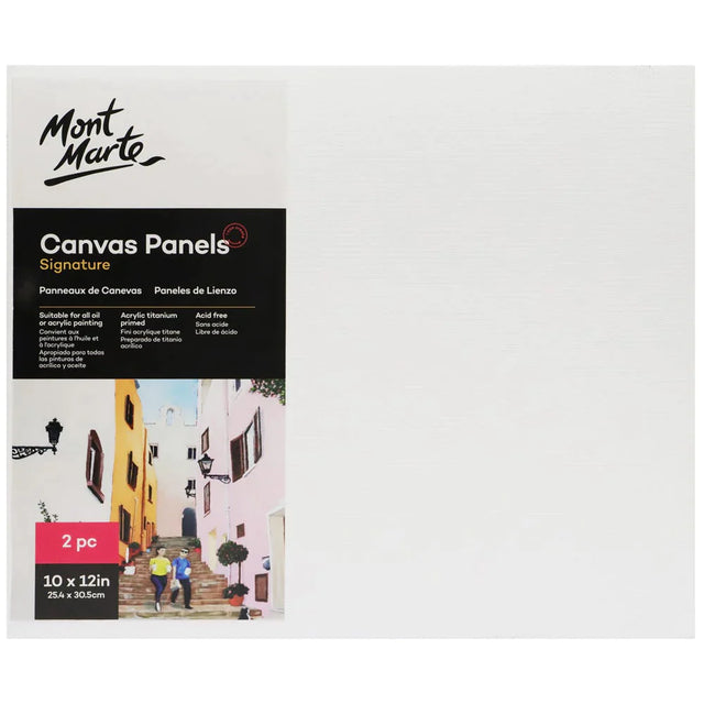 Mont Marte Canvas Panel Mont Marte 2 Pcs