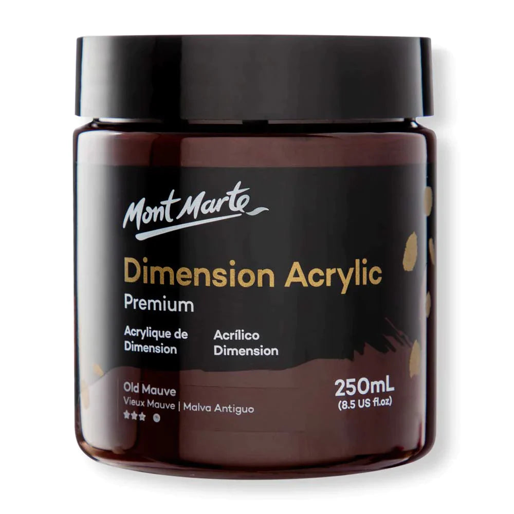 Mont Marte Dimension Acrylic Premium 250ml - Old Mauve